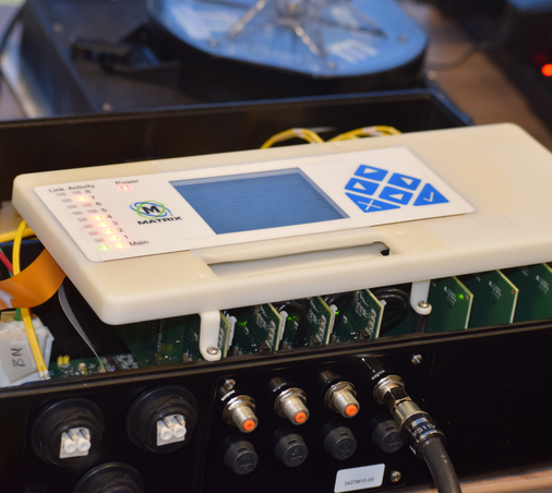 Network components illustration